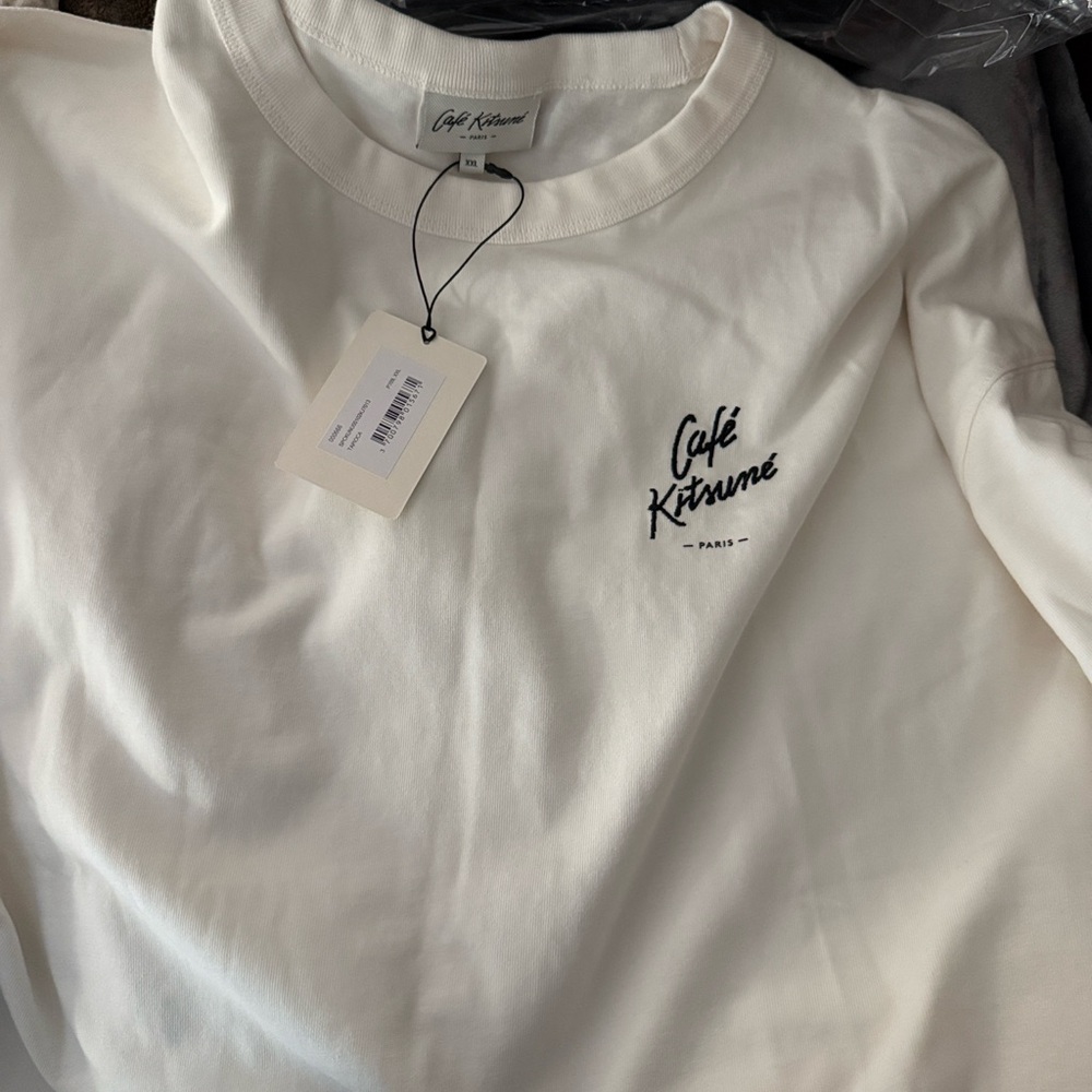 Maison Kitsume Relaxex Unisex long sleeve sweatshirt. Size XXL Reg $200